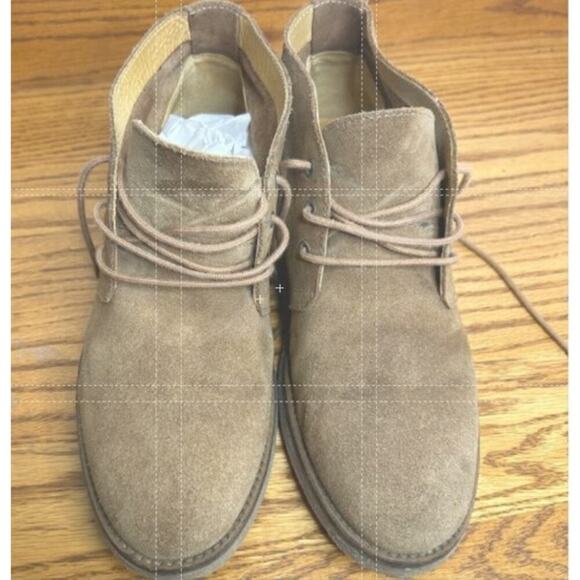 Mango Desert Boot Size Carmel Brown Suede Men's Size 8 - Picture 3 of 8